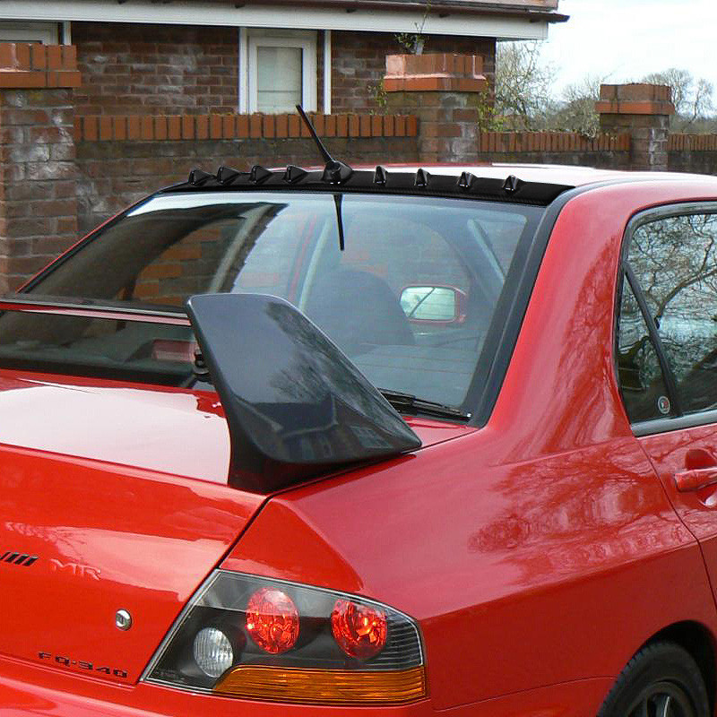 2003-2008 Mitsubishi Lancer EVO 8/EVO 9 Glossy Black Shark Fin