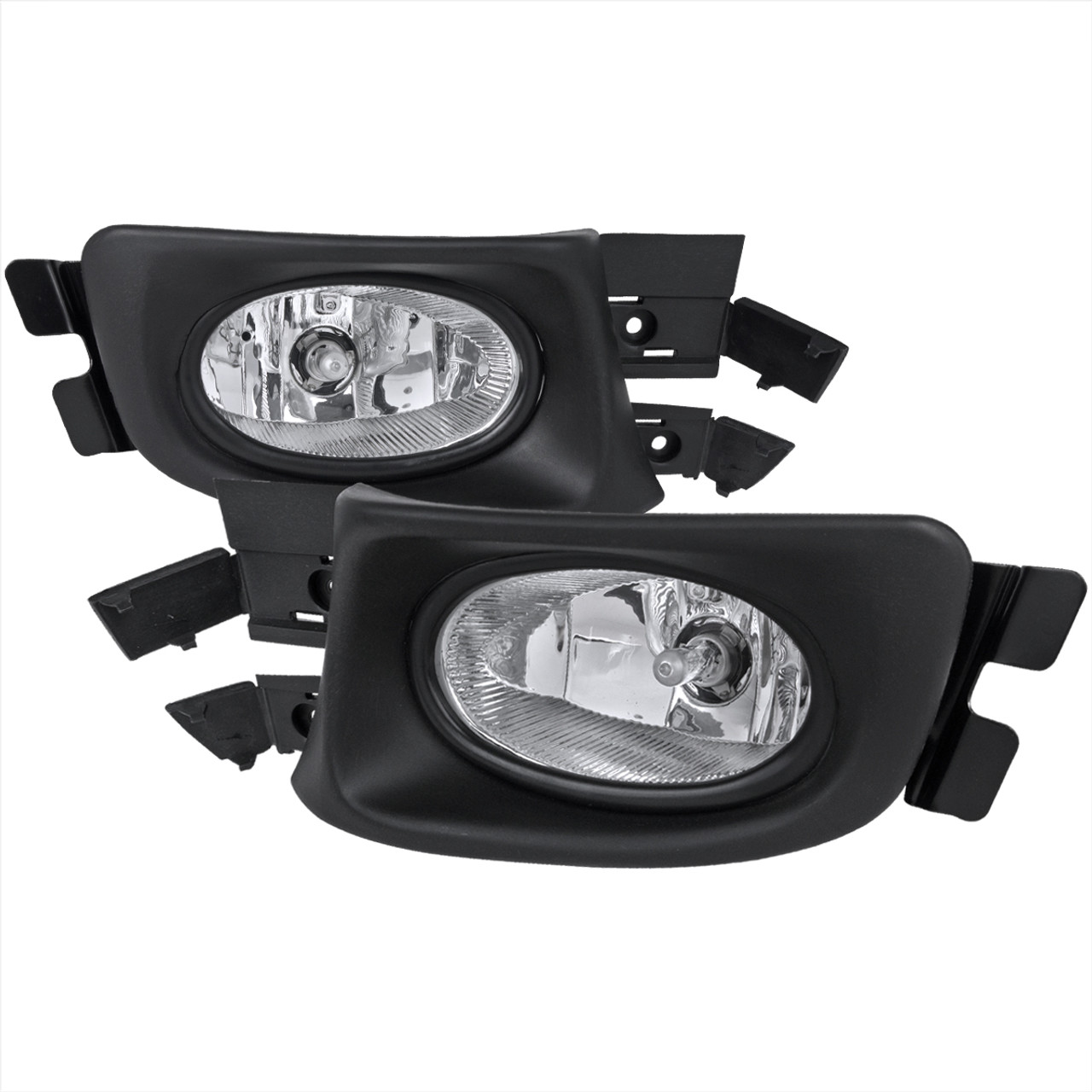 2003-2005 Honda Accord Sedan H11 Fog Lights Kit (Chrome Housing