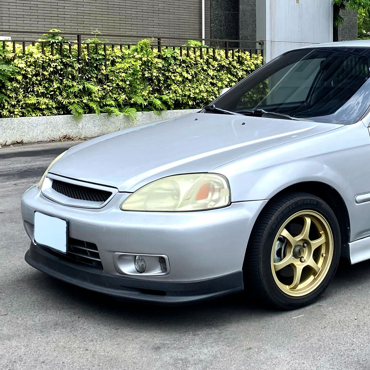 1999-2000 Honda Civic Polyurethane MU Style Bumper Lip - Spec-D Tuning