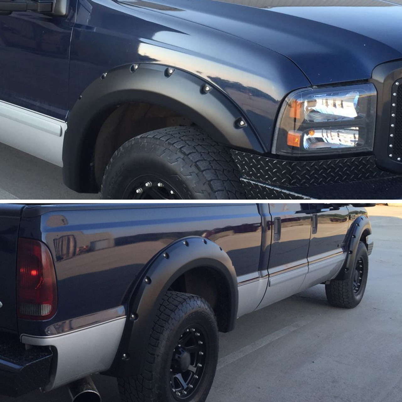 1999-2007 Ford F-250/F350 SuperDuty Smooth Rivet Style Fender