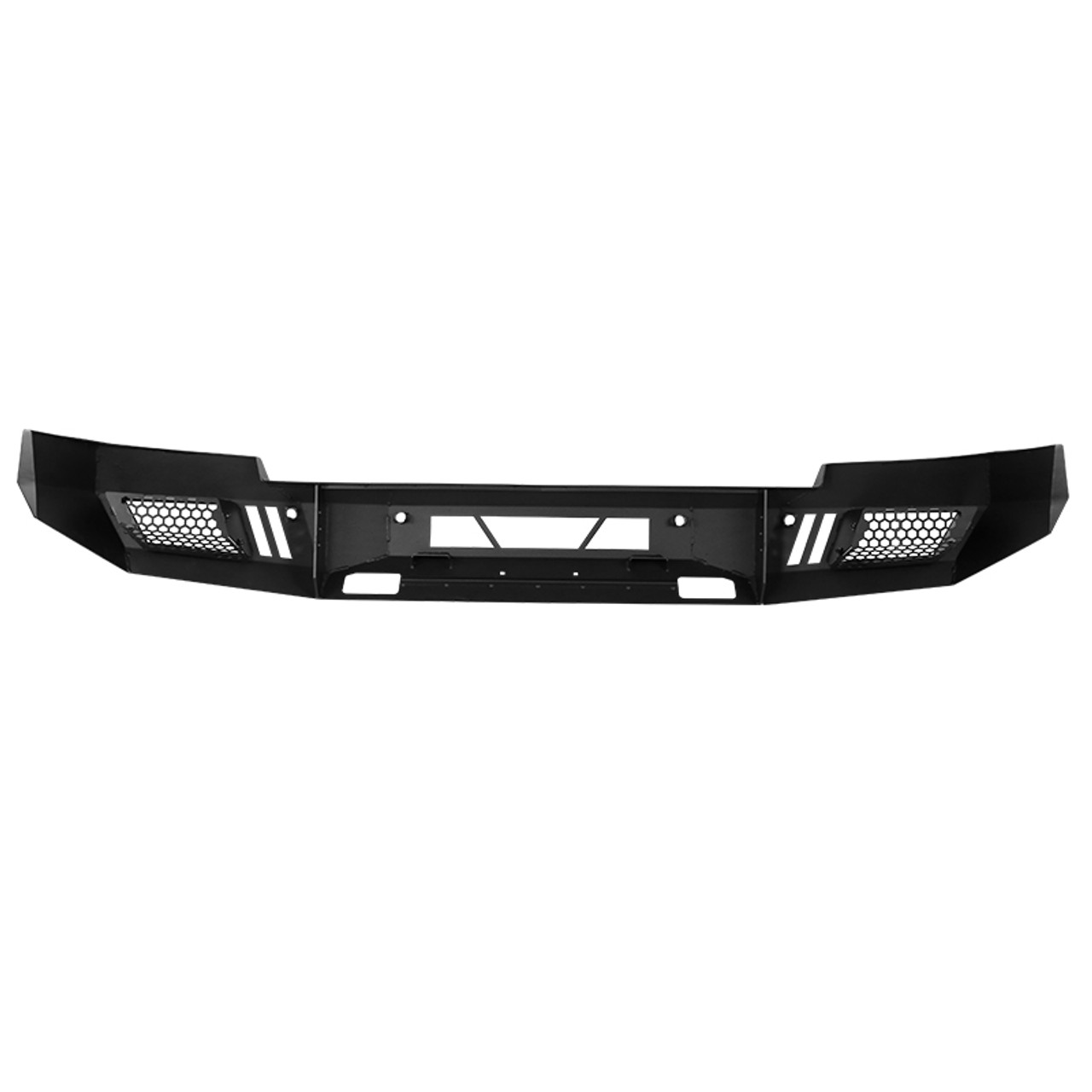 2014-2015 Chevrolet Silverado 1500 Black Heavy Duty Steel Front