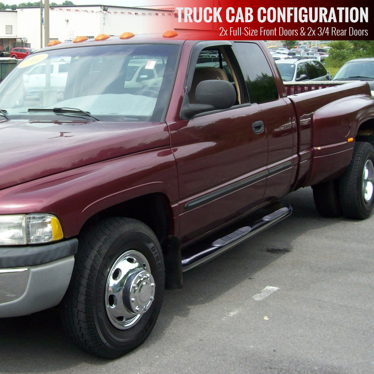 1994-2002 Dodge RAM Quad Cab 3