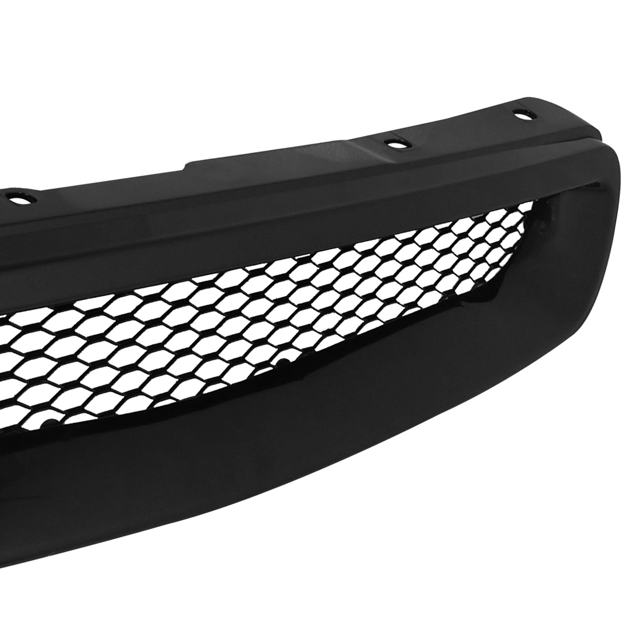 1996-1998 Honda Civic TR Style Black ABS Mesh Grille - Spec-D Tuning