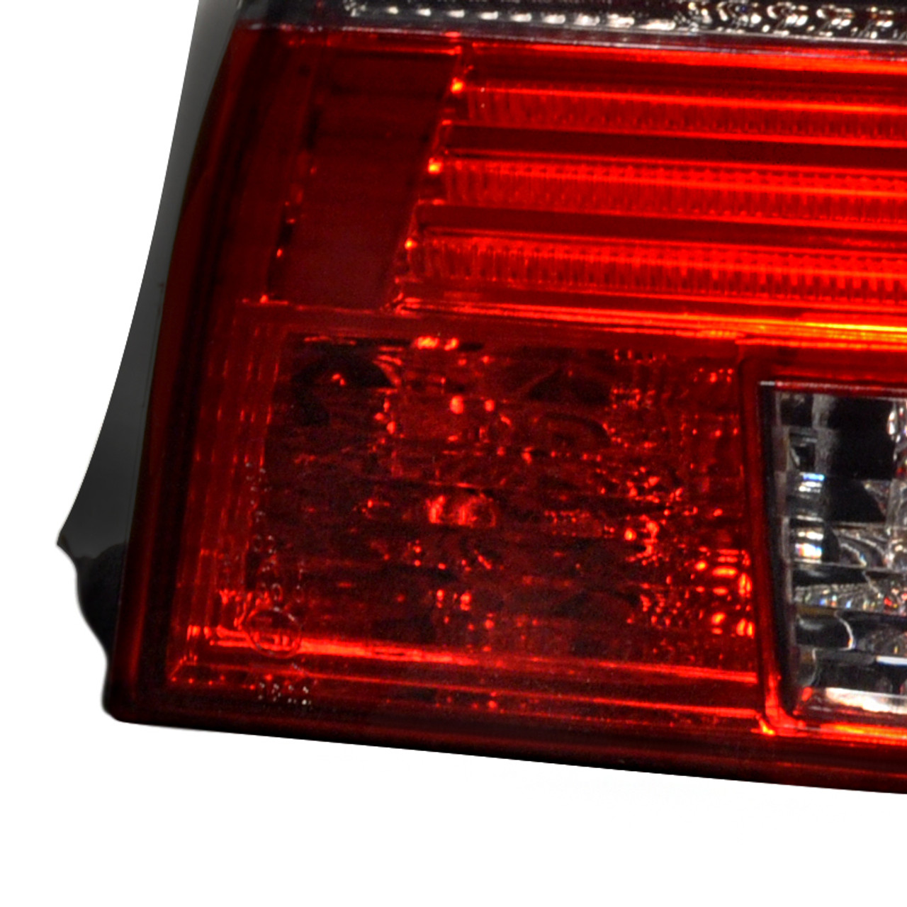 1997-2000 BMW E39 5 Series Tail Lights (Chrome Housing/Red Smoke