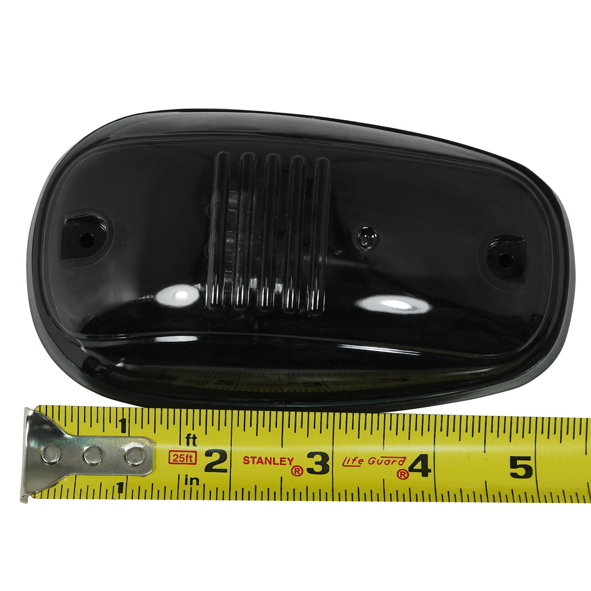 Universal 5PC Set Roof Cab Amber LED Lights (Black Housing/Smoked