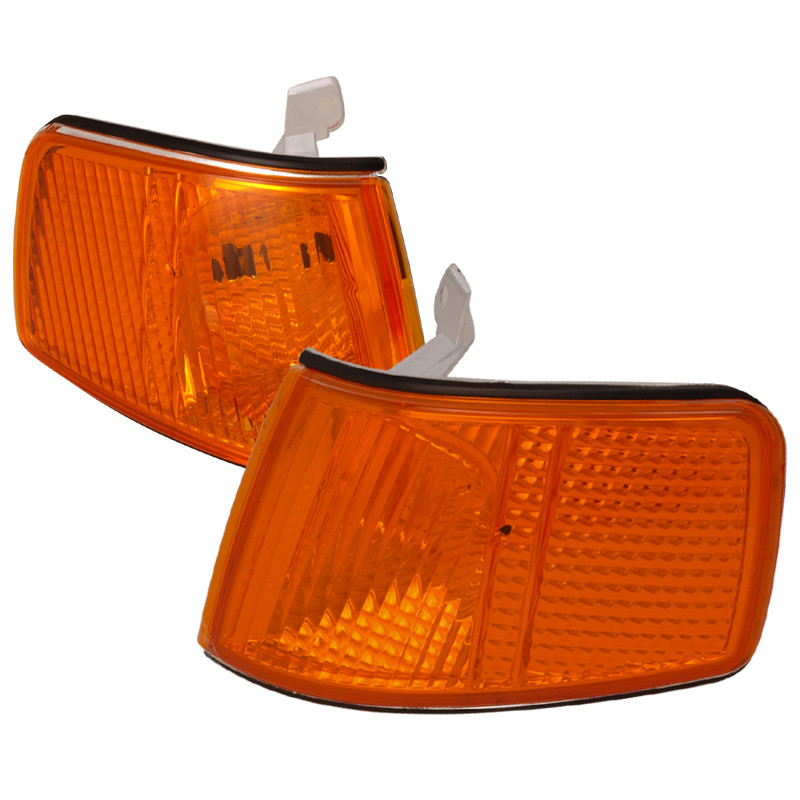 1990-1991 Honda CRX Corner Lights (Chrome Housing/Amber Lens