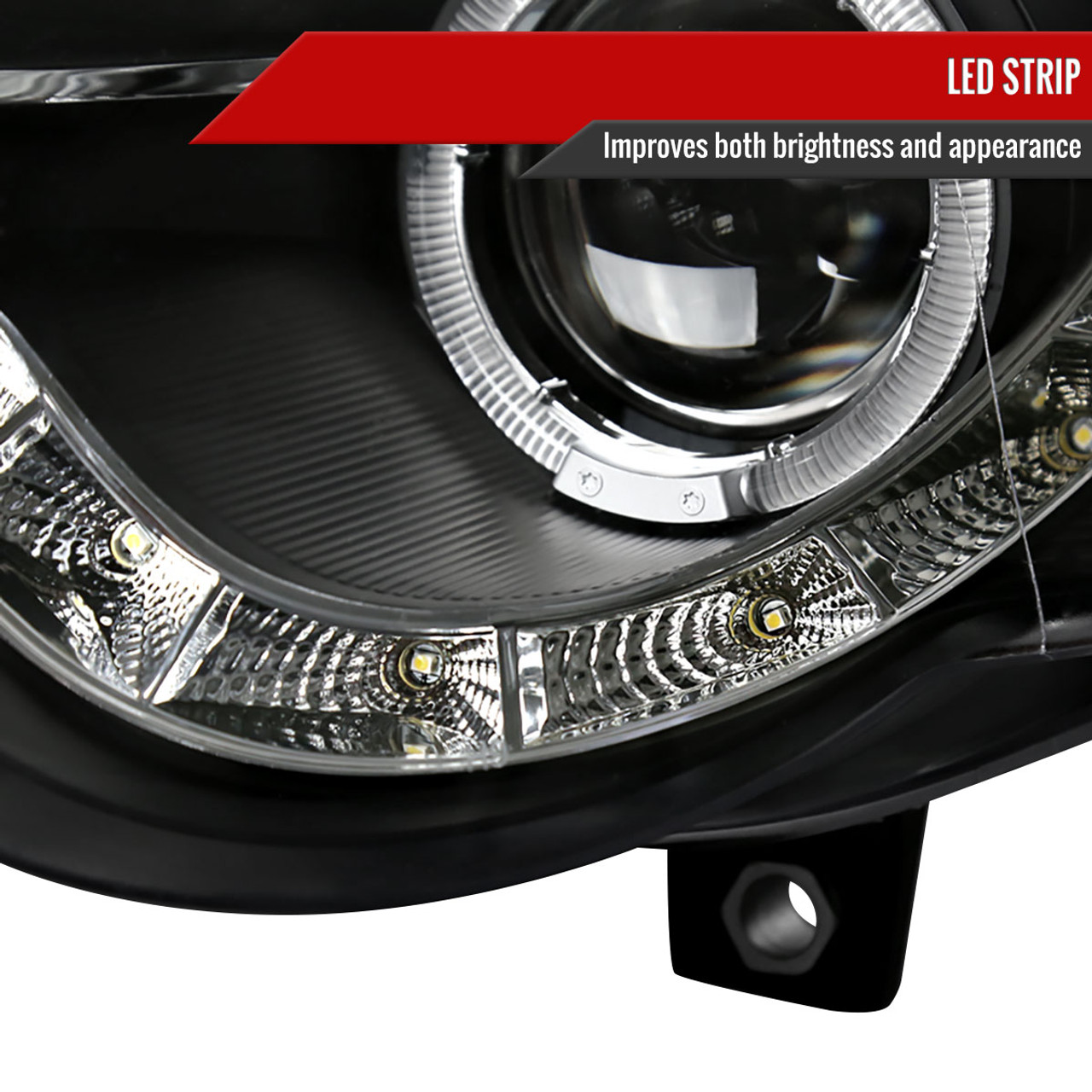 2006-2010 Volkswagen Passat Halo Projector Headlights w/ R8 Style