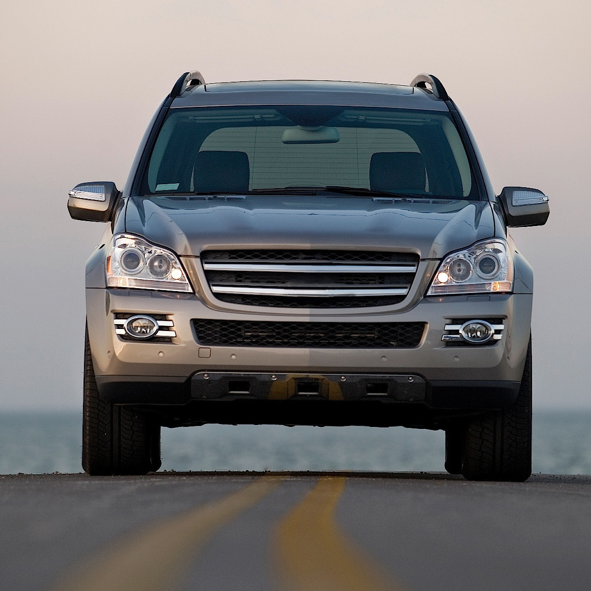 2007-2009 Mercedes Benz X164 GL320/GL350/GL450 Front & Rear Chrome