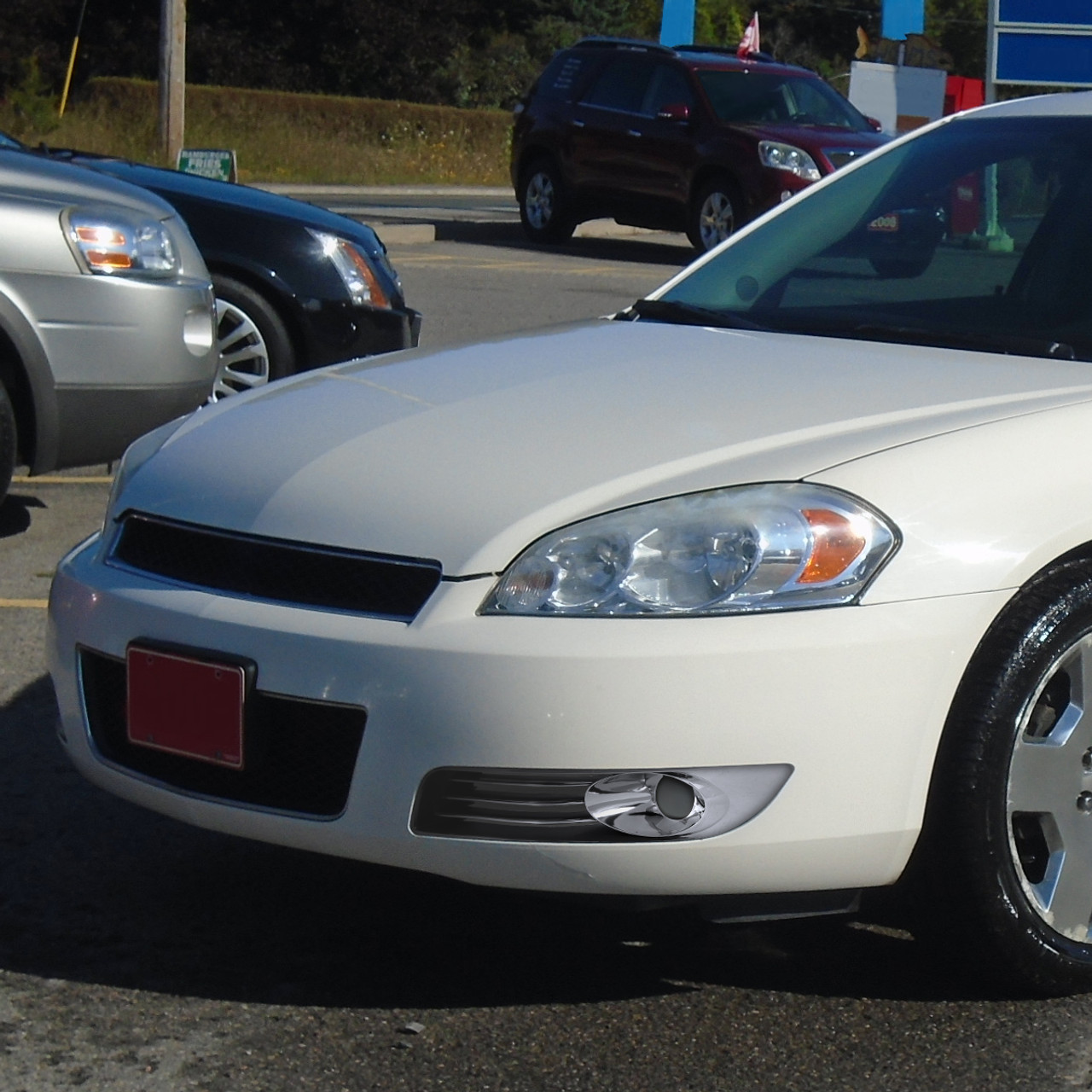 2006-2012 Chevrolet Impala LT/LTZ/SS Fog Lamp Covers (Chrome