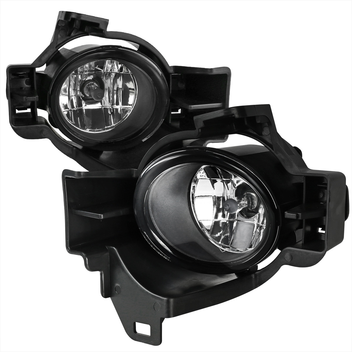 2010-2012 Nissan Altima Sedan H11 Fog Lights Kit (Chrome Housing