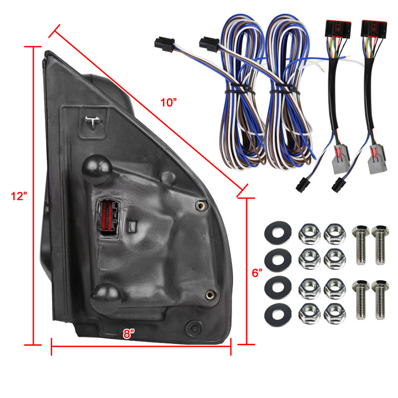 2015-2020 Ford F-150 Power Adjustable, Heated, & Manual Extendable