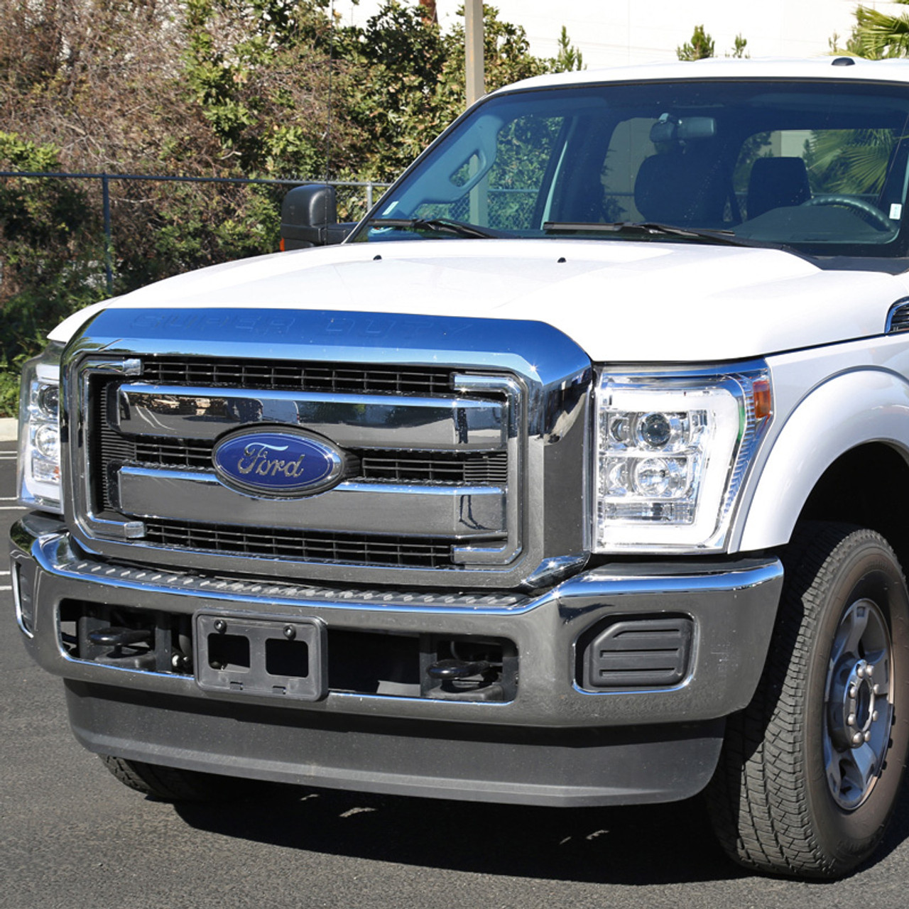 2011-2016 Ford F-250/F-350/F-450/F-550 SuperDuty Chrome ABS Grille