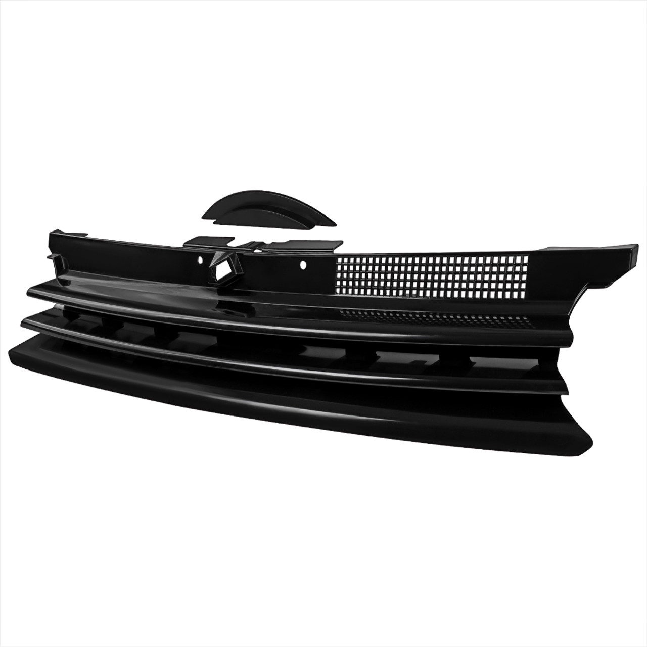 NURCIX Accessoires de Sourcils de Voitures, pour VW Golf 4 Mk4 R32 TDI TSI  FSI,Gloss Black