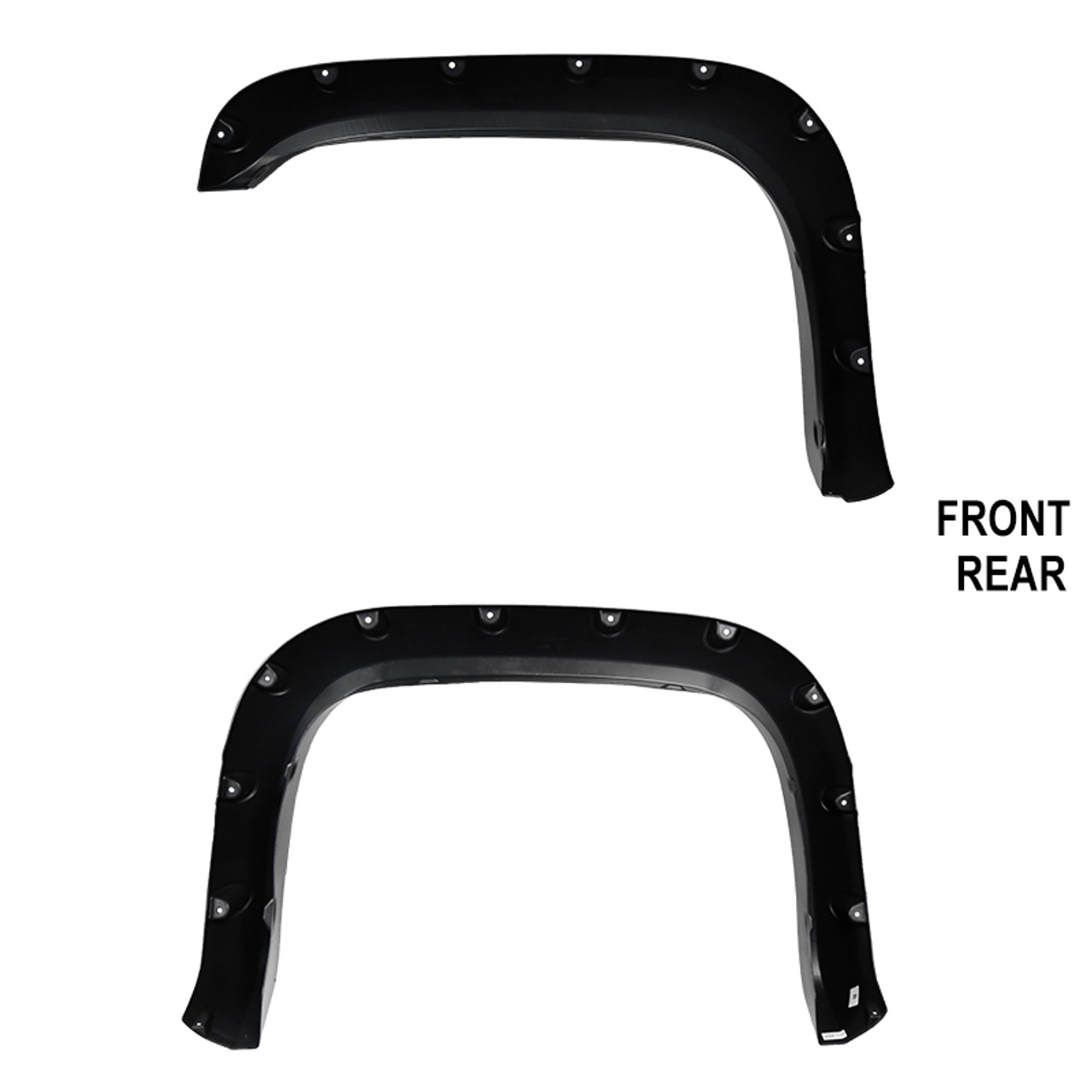 1994-2001 Dodge RAM 1500 2500 3500 Smooth Rivet Style Fender