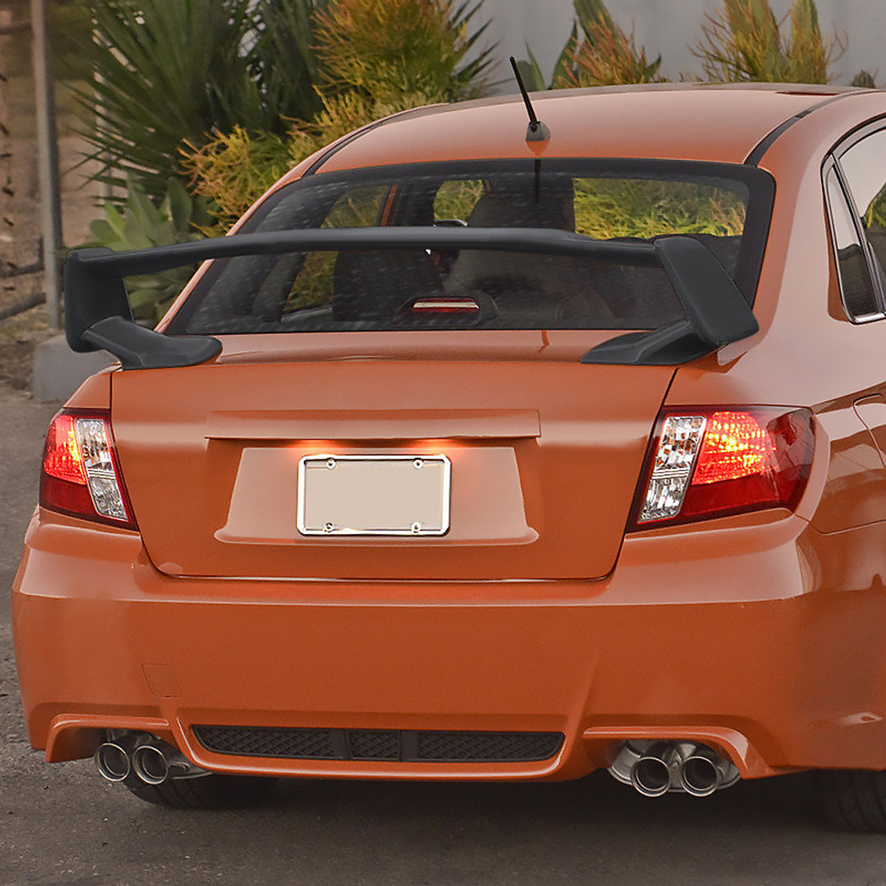 15 18 Subaru Wrx Sti Matte Black Abs Factory Sti Style 5pc Rear Spoiler Wing Spec D Tuning 15 18 Subaru Wrx Sti Matte Black Abs Factory Sti Style 5pc Rear Spoiler Wing Spec D Tuning