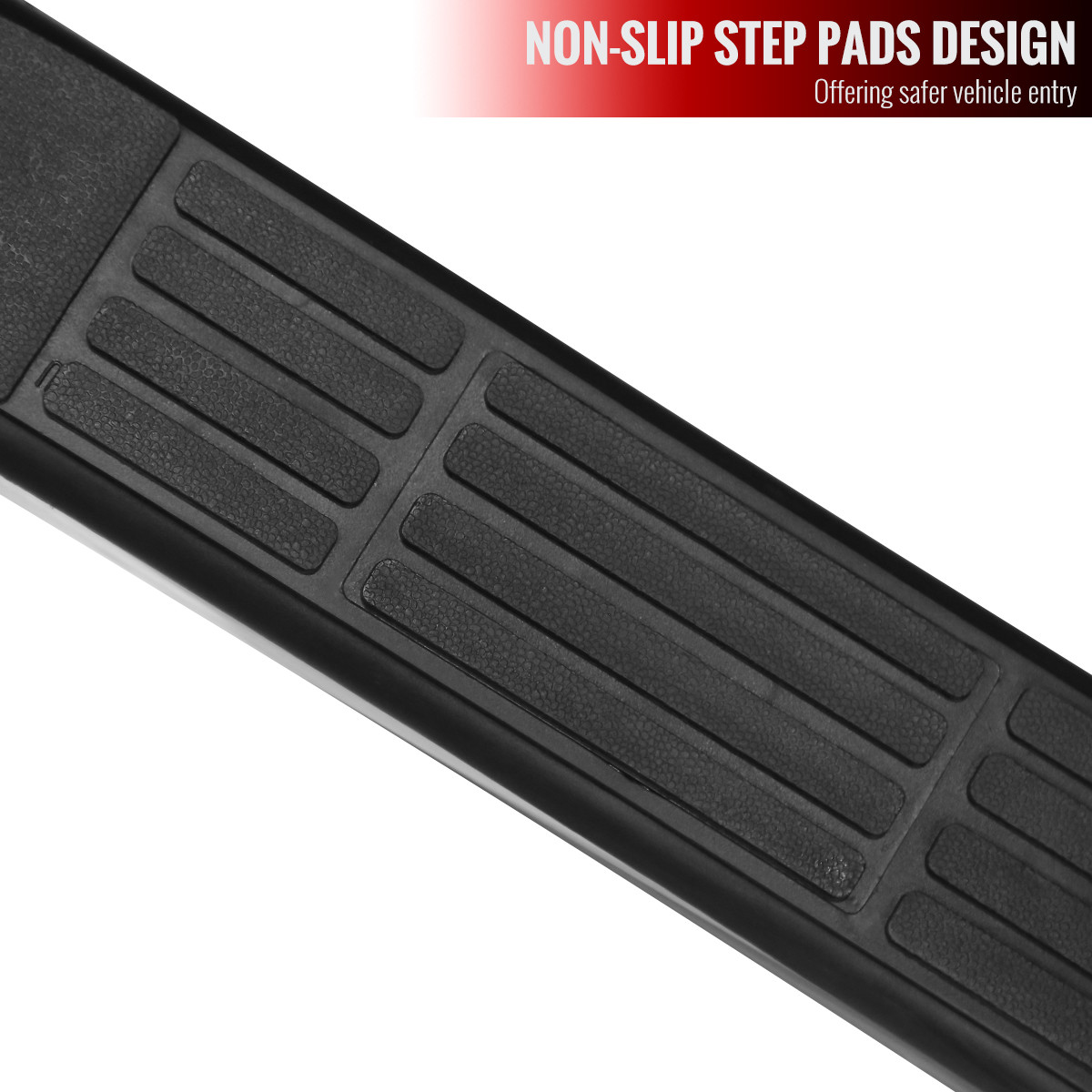 2007-2018 Jeep Wrangler 4DR Chrome Stainless Steel Side Step Nerf