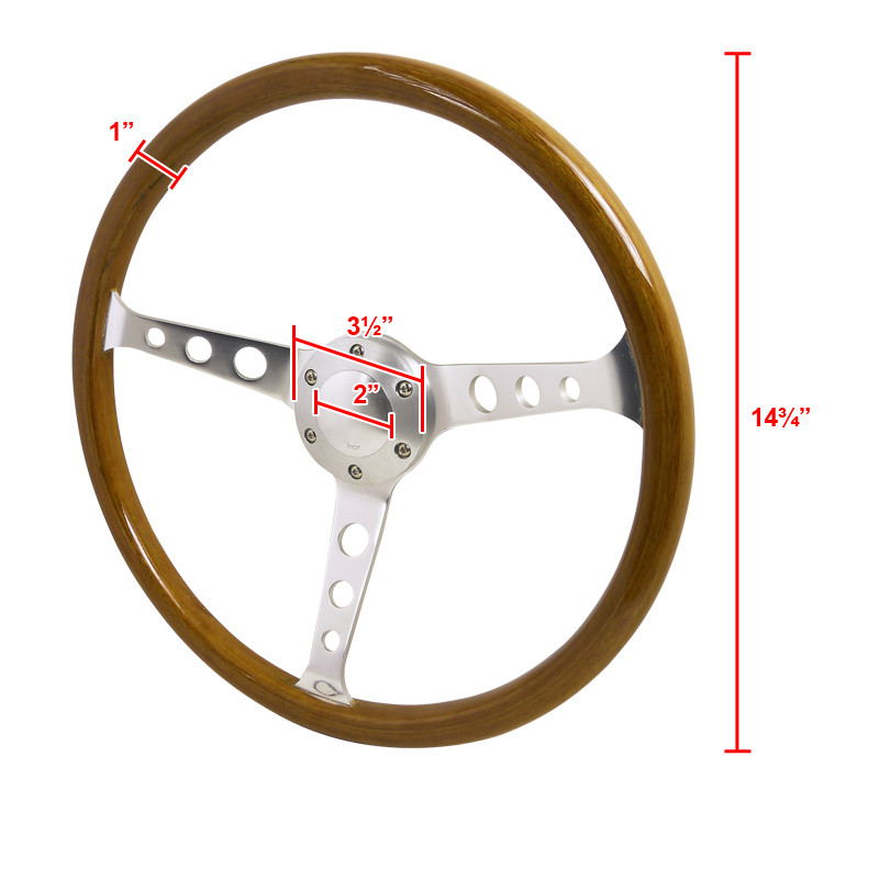370mm Wood Grain Style 2