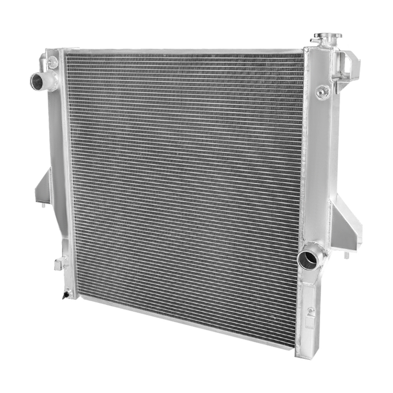 2003-2009 Dodge RAM 2500/3500 5.9L/6.7L Cummins Aluminum 2-Row Performance  Radiator - Spec-D Tuning