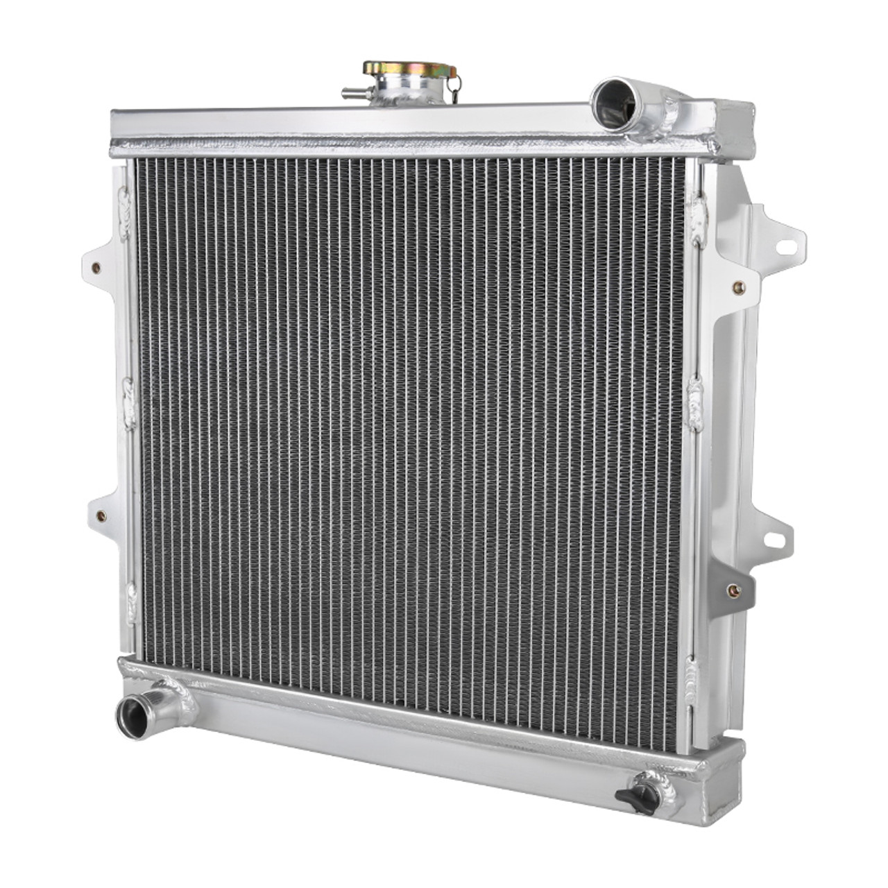 1984-1995 Toyota Pickup 4Runner 2.4L L4 Aluminum 3-Row Performance Radiator  - Spec-D Tuning