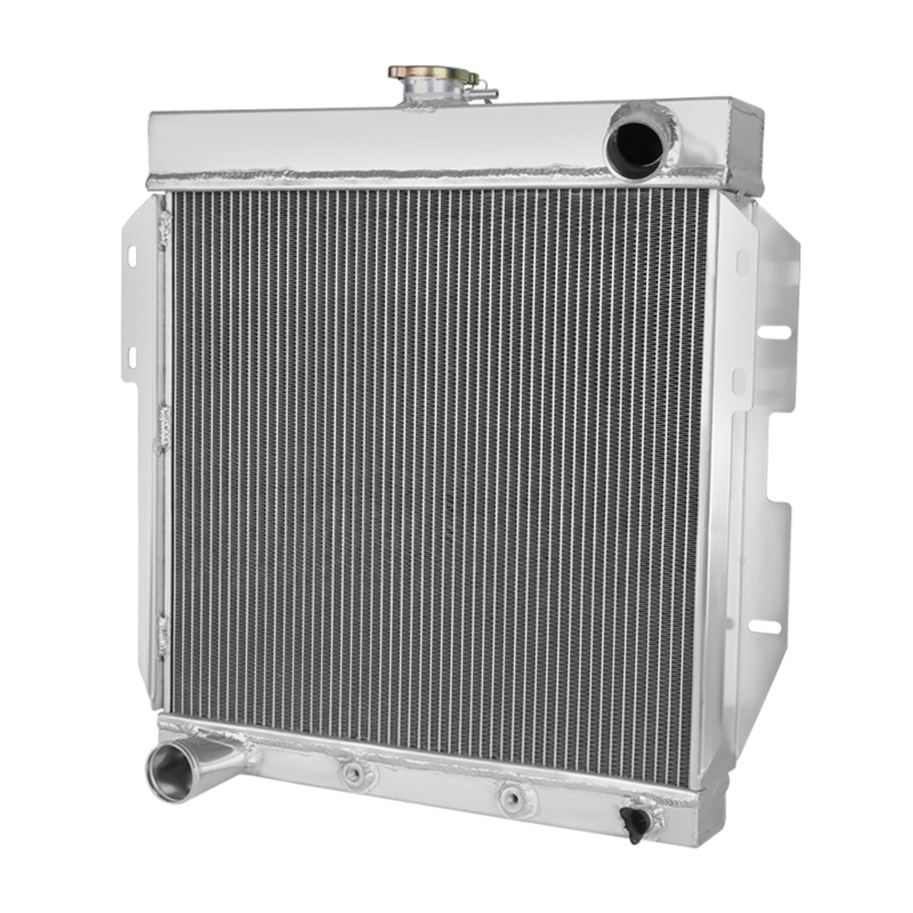 1955-1957 Ford Thunderbird Aluminum 3-Row Performance Radiator - Spec-D  Tuning