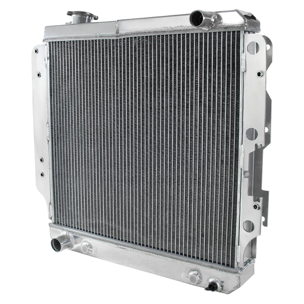 1987-2006 Jeep Wrangler TJ YJ / Aluminum 3-Row Performance Radiator  - Spec-D Tuning