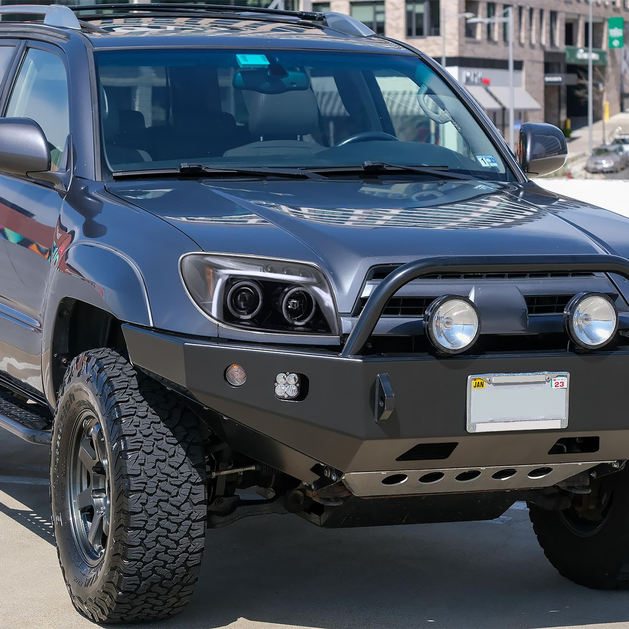 2003-2005 Toyota 4Runner Dual Halo Projector Headlights (Jet Black