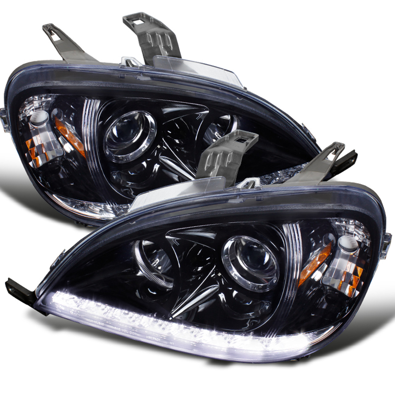 2002-2005 Mercedes Benz W163 ML Class Projector Headlights w/ SMD