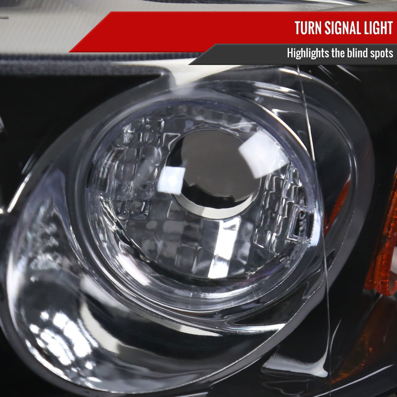 1992-1995 Honda Civic Dual Halo Projector Headlights (Glossy Black