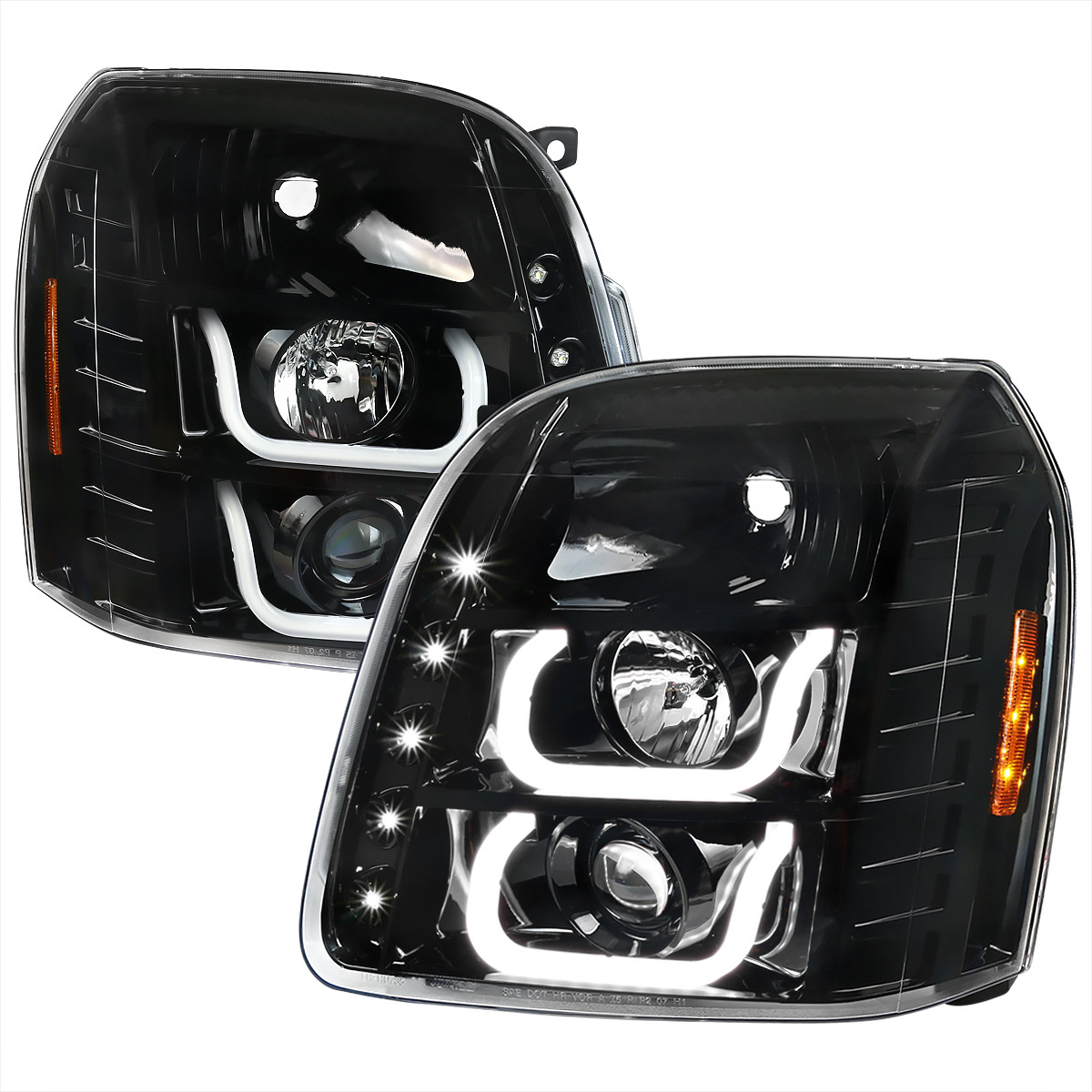 2007-2014 GMC Yukon/Yukon XL 1500/2500 LED U-Bar Projector