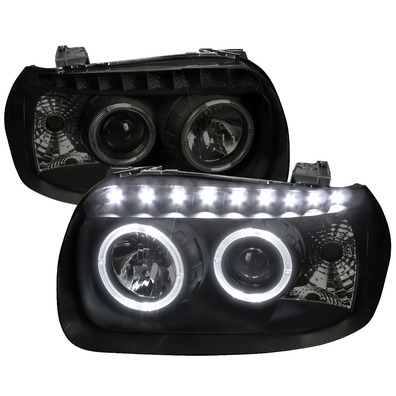 2005-2007 Ford Escape Dual Halo Projector Headlights w/ SMD LED