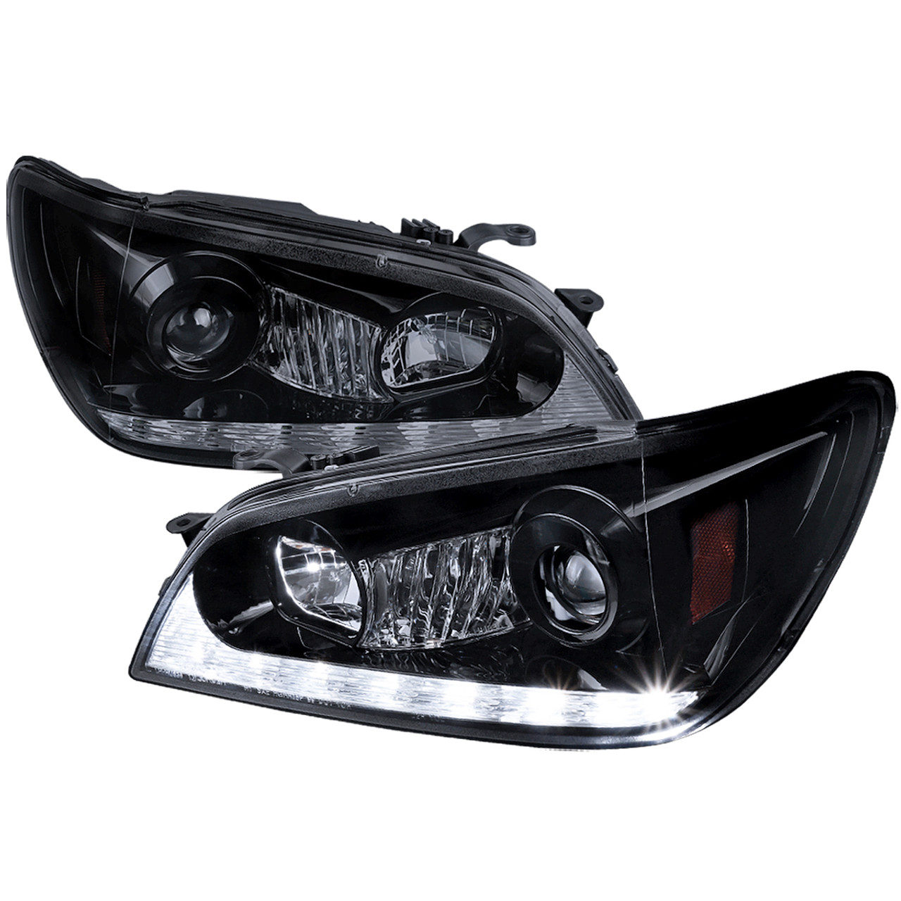 2001-2005 Lexus IS300 Projector Headlights w/ LED Light Strip