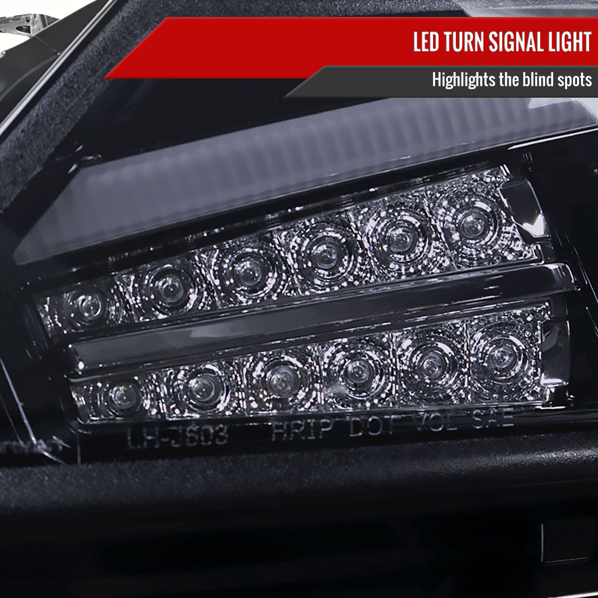 2011-2013 Scion tC LED Bar Projector Headlights w/ LED Turn Signal