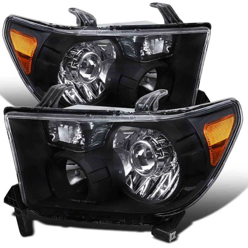 プロジェクター Tony 2007-2014 Toyota Tundra/Sequoia Retro Style Projector Headlights