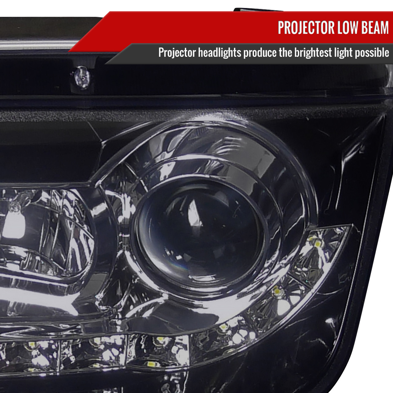 1999-2004 Volkswagen Jetta/Bora Projector Headlights w/ R8 Style