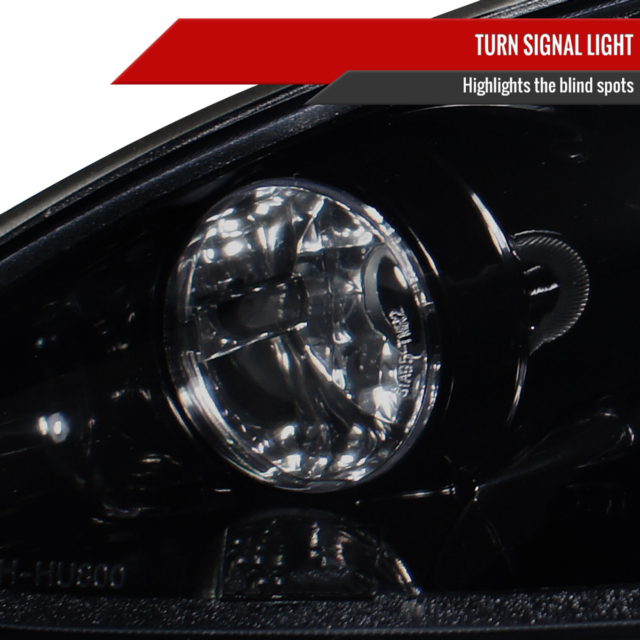 2001-2005 Mazda Miata MX-5 Dual Halo Projector Headlights (Glossy