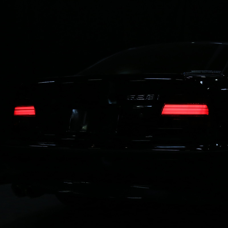 1997-2000 BMW E39 5 Series Sedan LED Tail Lights (Chrome Housing