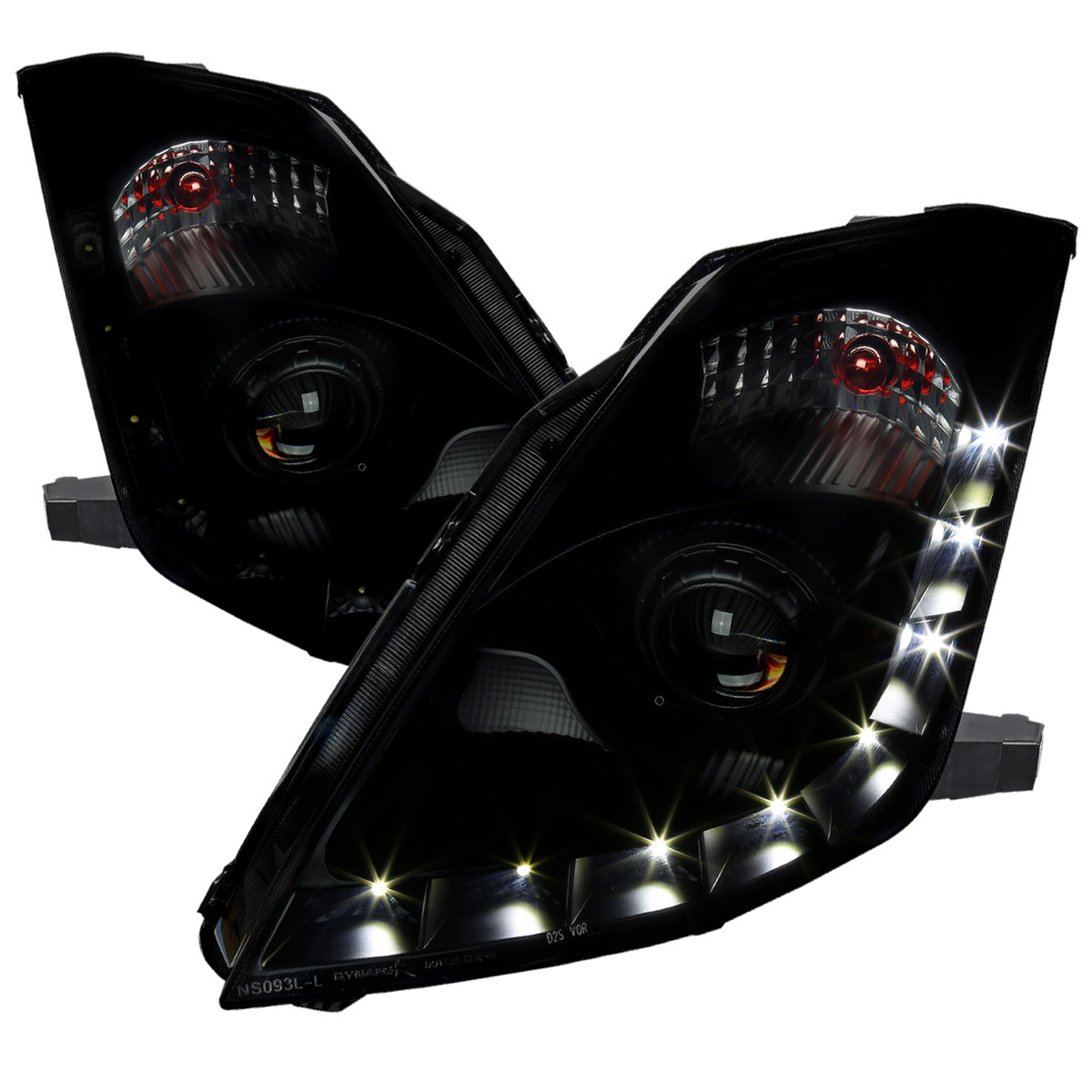 2006-2009 Nissan 350Z SMD LED Light Strip Projector Headlights