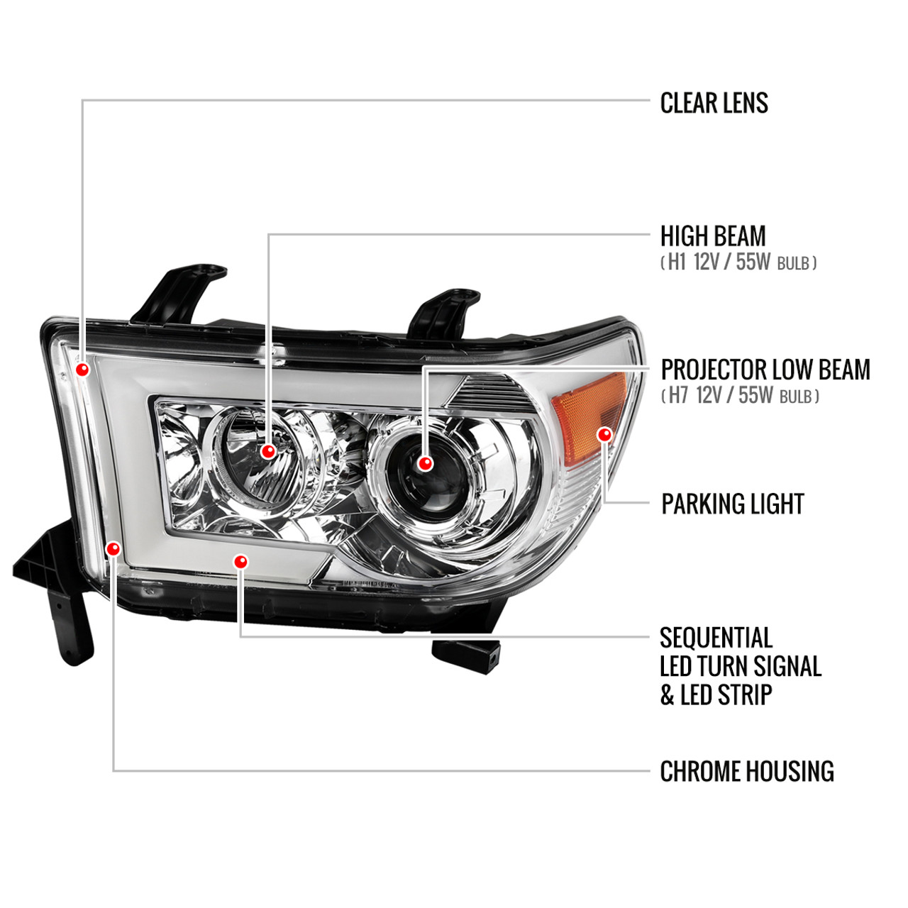 2007-2013 Toyota Tundra/ 2008-2017 Sequoia Switchback Sequential