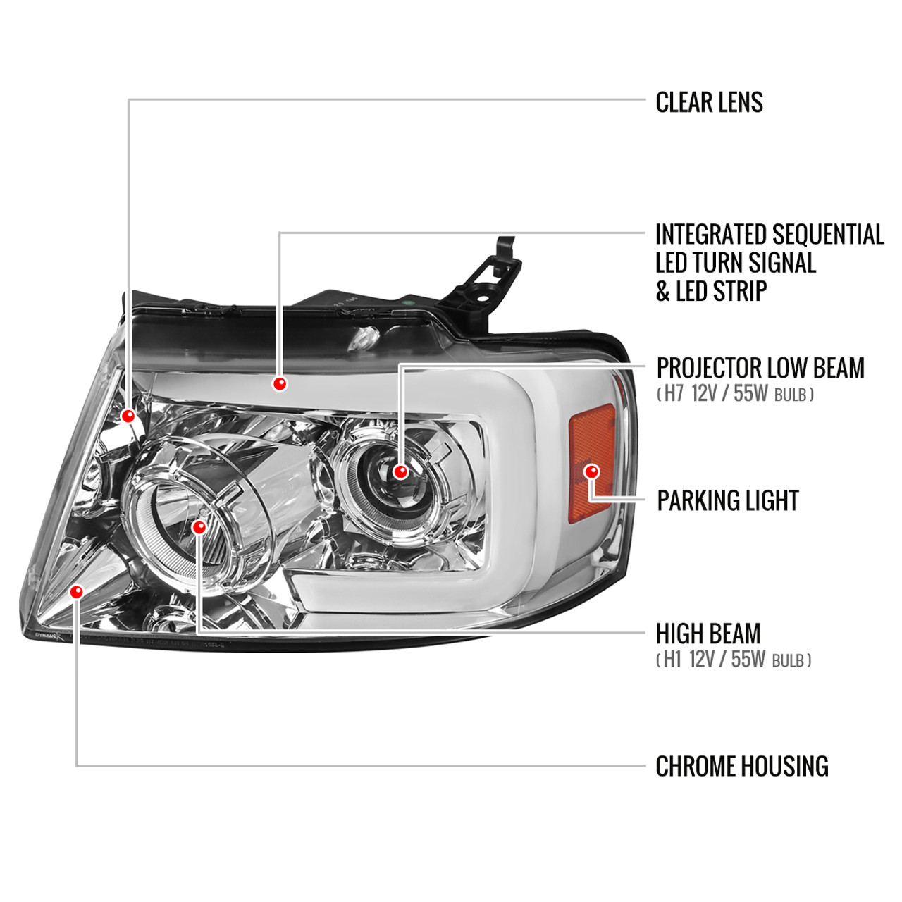 2004-2008 Ford F-150/ 2006-2008 Lincoln Mark LT Switchback