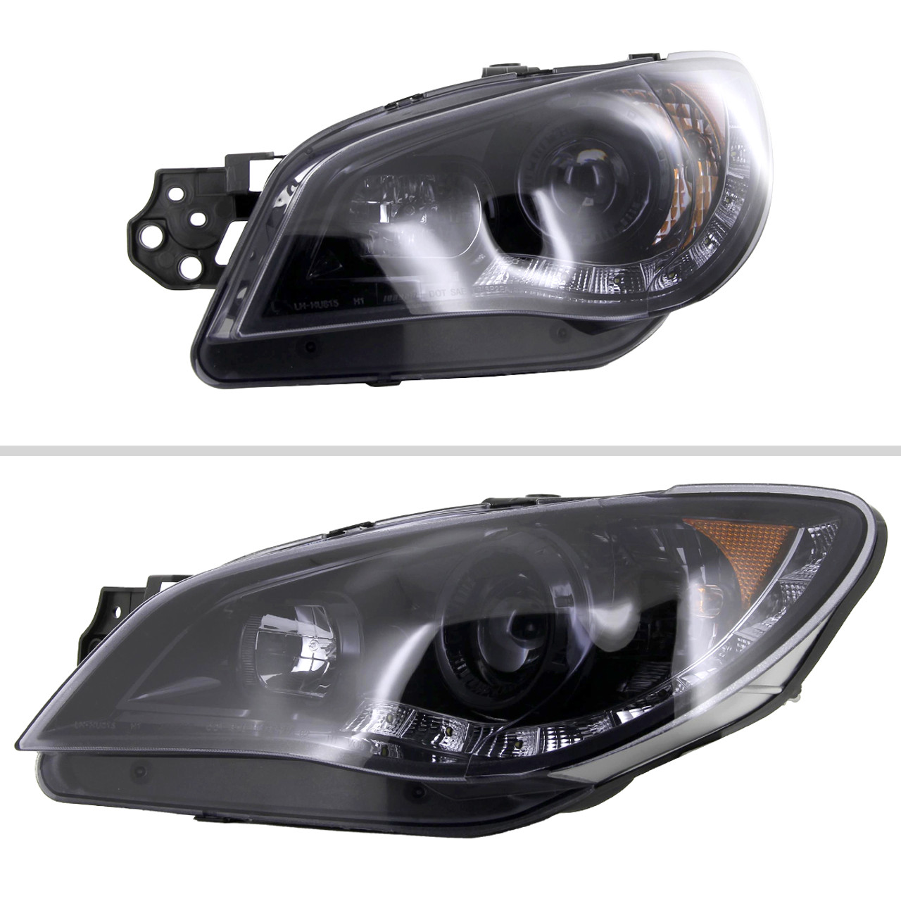 2006-2007 Subaru Impreza WRX/STI Projector Headlights w/ LED Light