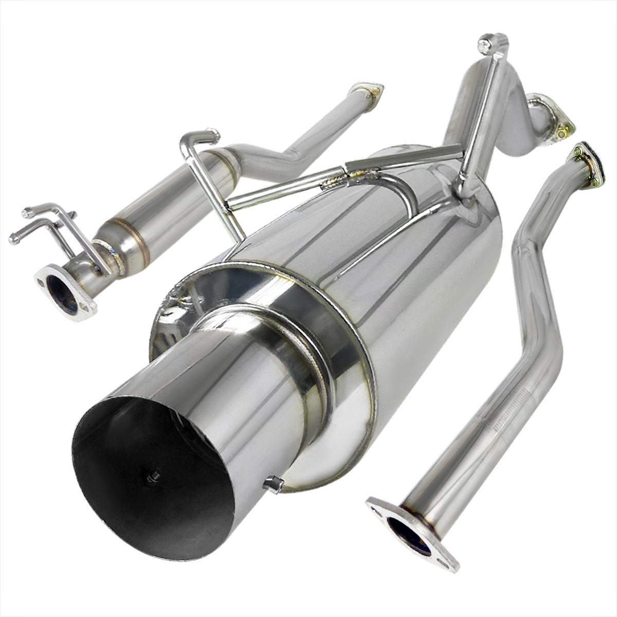 2001-2005 Honda Civic EX HX Si Coupe T-304 Stainless Steel N1