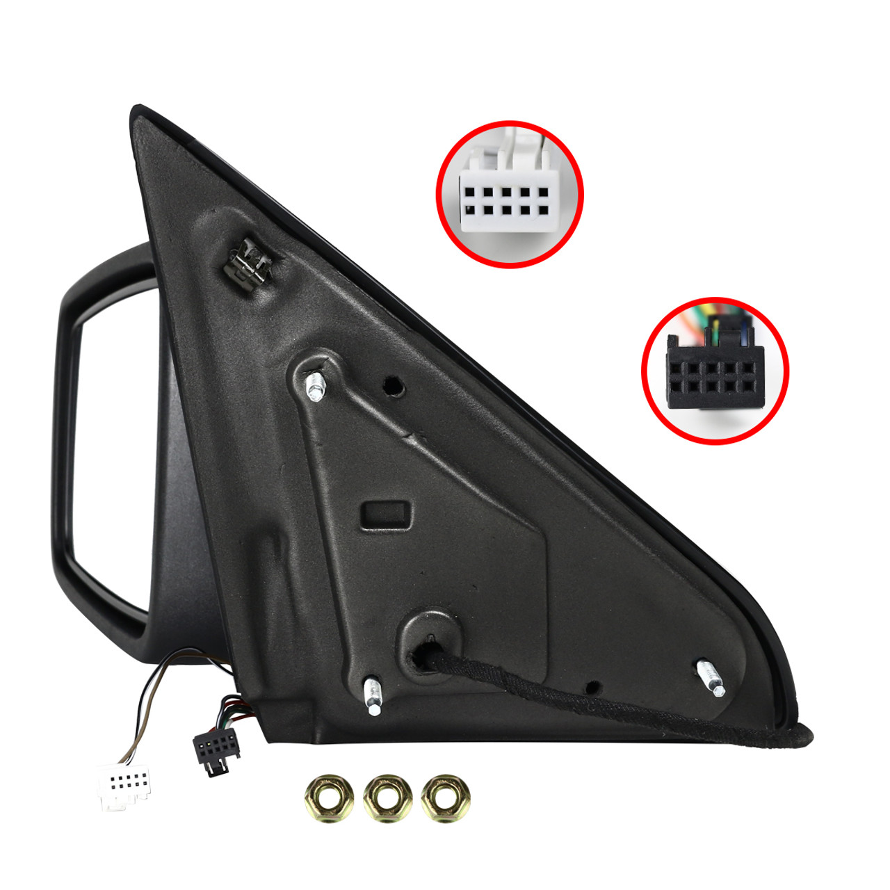 2013-2019 Dodge RAM Black Power Adjustable, Auto-Fold, & Heated