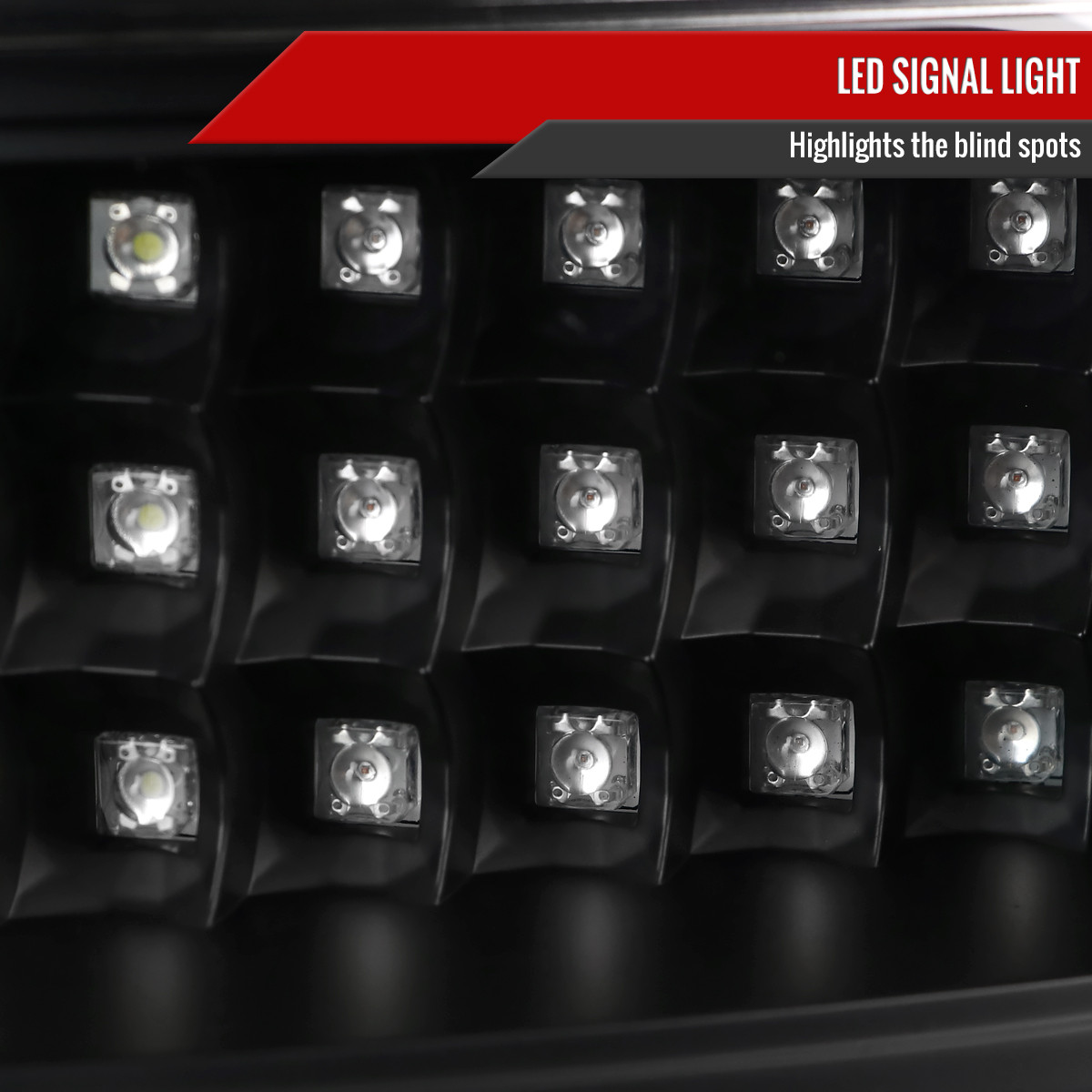 2005-2007 Chrysler 300C V2 LED Tail Lights (Matte Black Housing