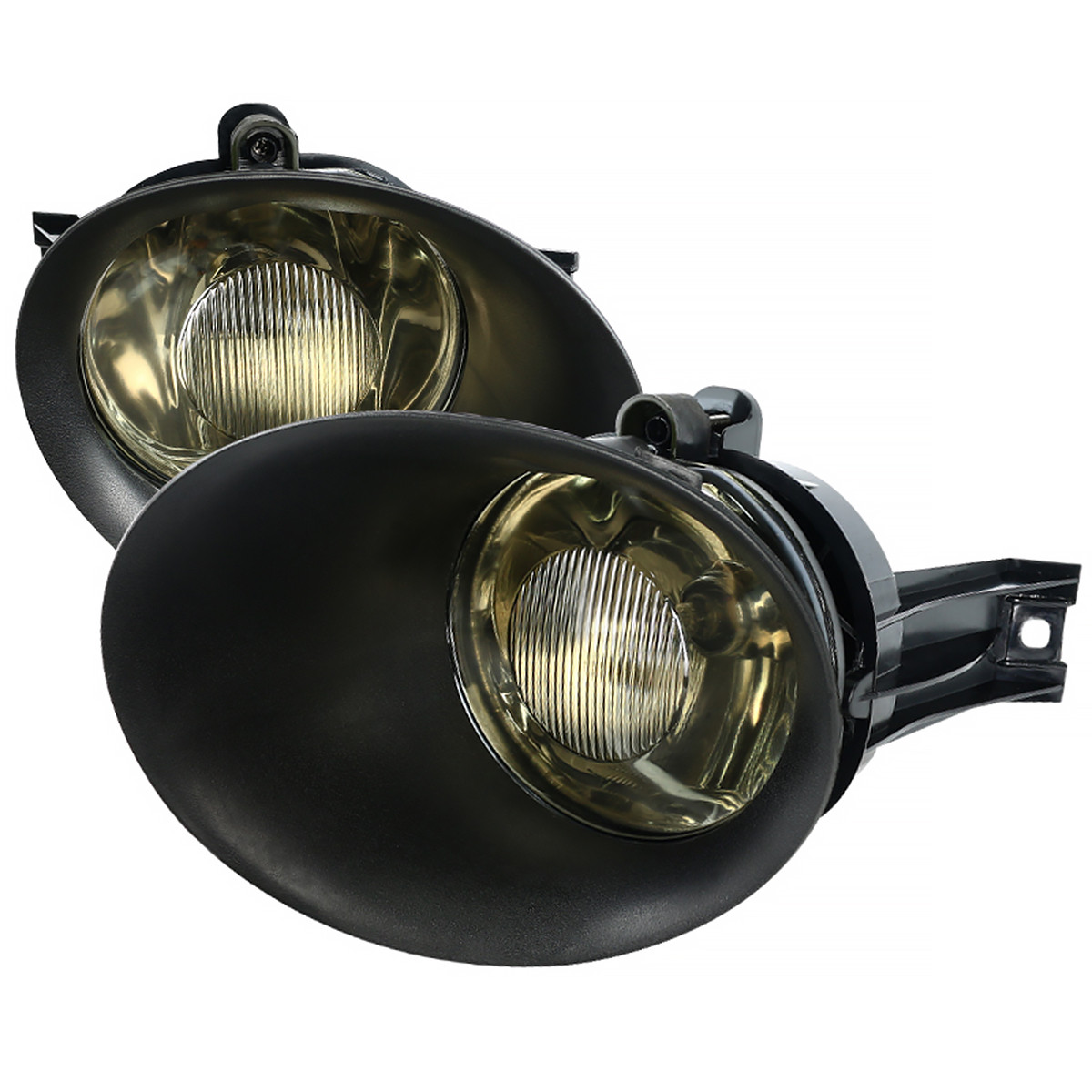 2002-2009 Dodge RAM 9006 Fog Lights w/ Mounting Brackets (Chrome