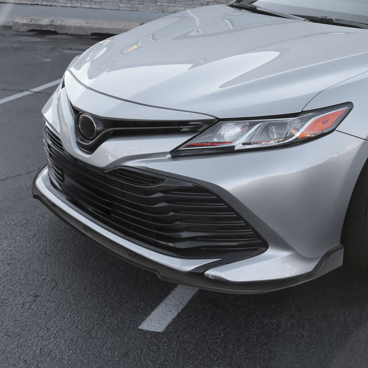 2018-2020 Toyota Camry SE/XSE/LE/XLE Matte Black ABS 3PC Bumper