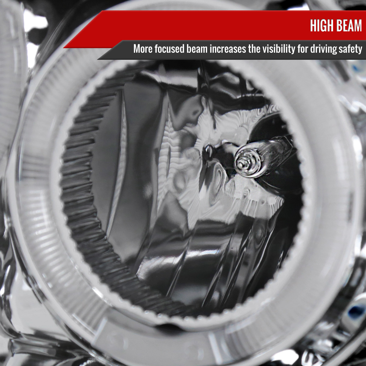 2005-2015 Nissan Xterra Dual Halo Projector Headlights (Chrome