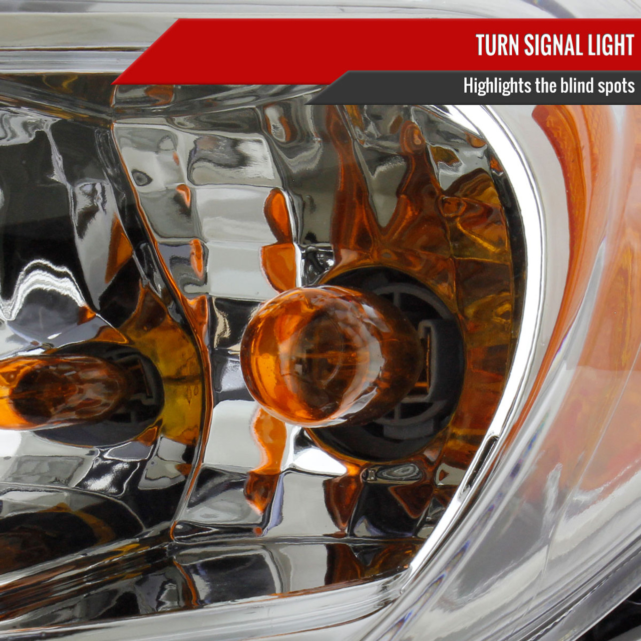 2011-2013 Toyota Highlander Projector Headlights w/ SMD LED Light