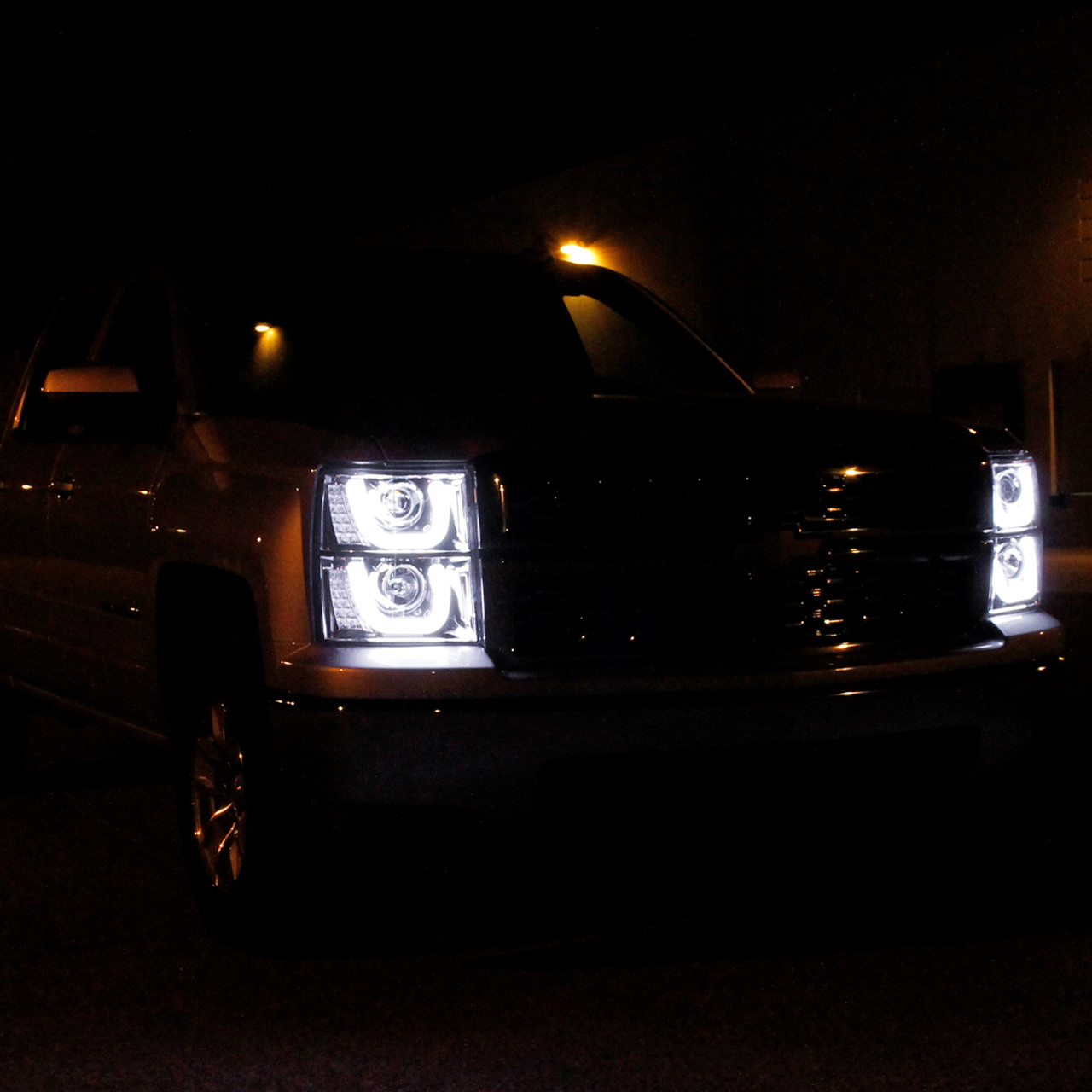 2014-2015 Chevrolet Silverado 1500 Dual LED U-Bar Projector