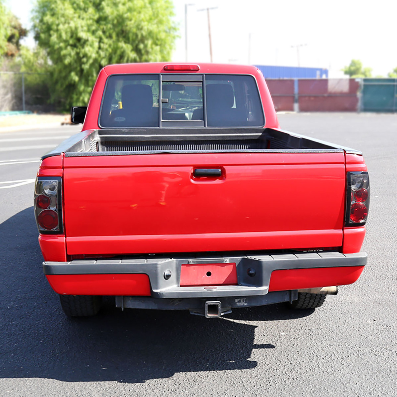 2001-2005 Ford Ranger Tail Lights (Chrome Housing/Smoke Lens