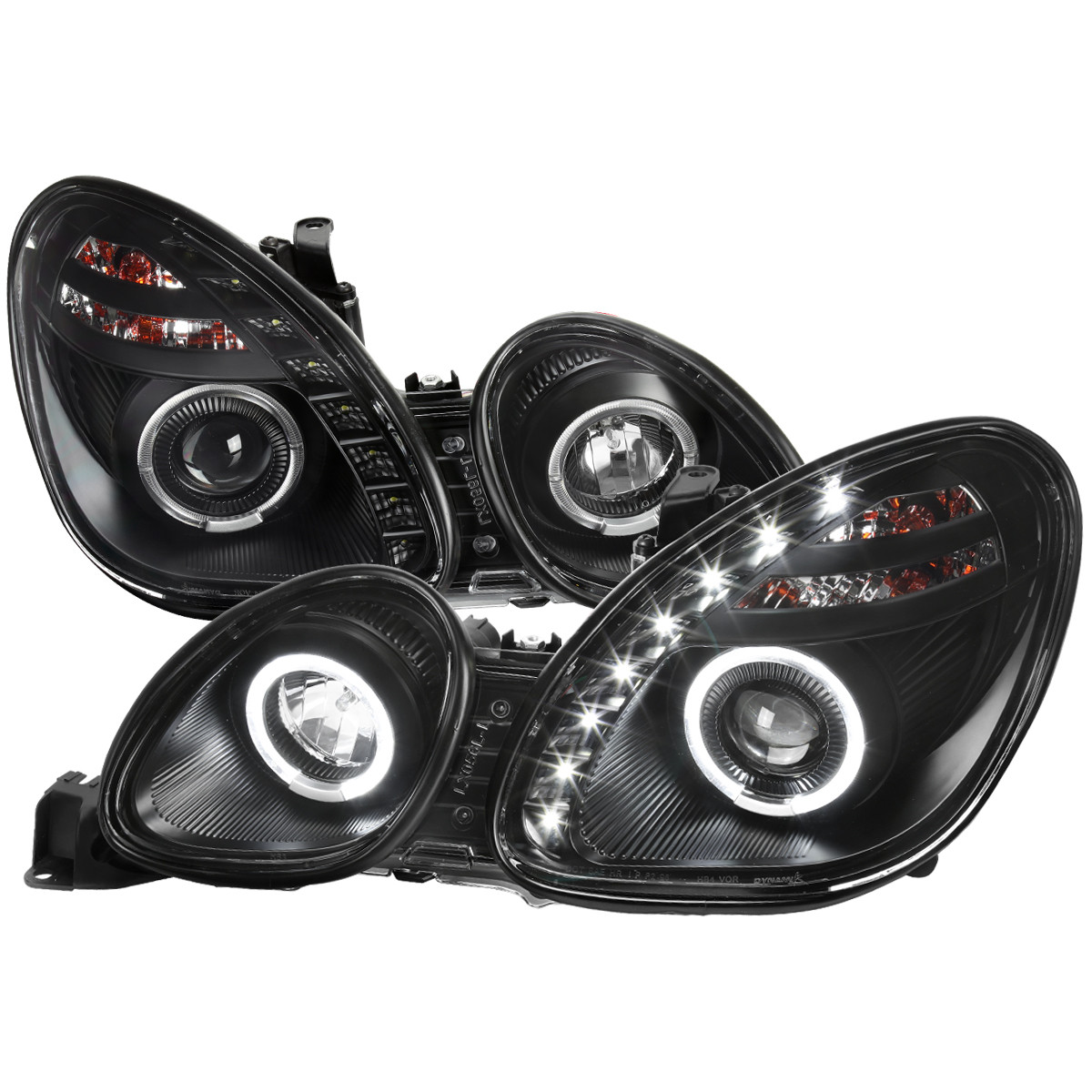 1998-2005 Lexus GS300/GS400/GS430 Halo Projector Headlights w/ SMD